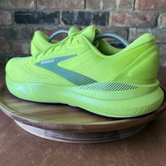 Brooks Adrenaline GTS 24 Supportive Acid Lime Running Shoes Sneakers Men’s 11 main image 11
